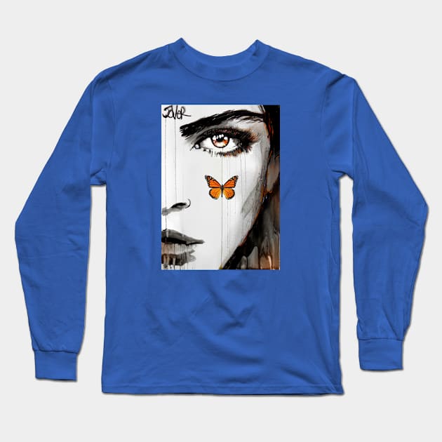 Tangerine dream Long Sleeve T-Shirt by Loui Jover 